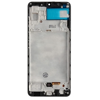 Ekranas Samsung A325 A32 4G 2021 su lietimui jautriu stikliuku ir rėmeliu Black OLED (real size) Ekranas Samsung A325 A32 4G 2021 su lietimui jautriu stikliuku ir rėmeliu Black OLED (real size)