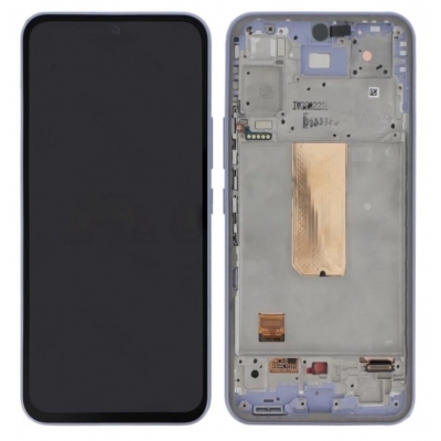 Ekranas Samsung A546 A54 5G 2023 su lietimui jautriu stikliuku ir rėmeliu Violet originalus (service pack) Ekranas Samsung A546 A54 5G 2023 su lietimui jautriu stikliuku ir rėmeliu Violet originalus (service pack)
