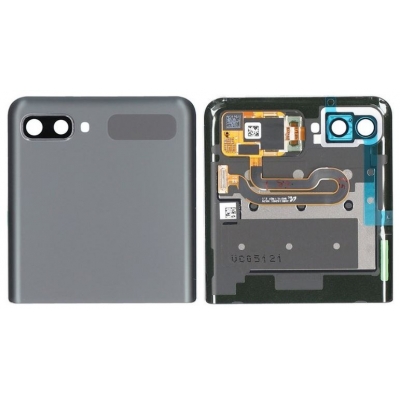 Ekranas Samsung F707 Z Flip 5G su lietimui jautriu stikliuku ir rėmeliu išorinis (Outer) Mystic Grey originalus (used Grade C) Ekranas Samsung F707 Z Flip 5G su lietimui jautriu stikliuku ir rėmeliu išorinis (Outer) Mystic Grey originalus (used Grade C)