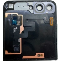 Ekranas Samsung F731 Z Flip5 5G su lietimui jautriu stikliuku išorinis (Outer) Graphite originalus (used Grade A)