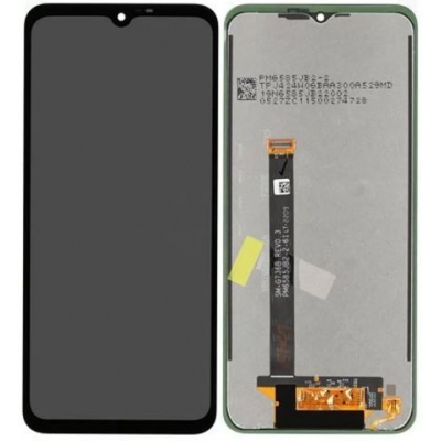 Ekranas Samsung G556 Xcover 7 5G su lietimui jautriu stikliuku Black originalus (service pack) Ekranas Samsung G556 Xcover 7 5G su lietimui jautriu stikliuku Black originalus (service pack)
