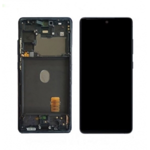 Ekranas Samsung G780 / G781 S20 FE su lietimui jautriu stikliuku ir rėmeliu Cloud Navy originalus (service pack)