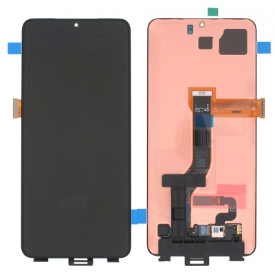 Ekranas Samsung G985F / G986F S20 Plus su lietimui jautriu stikliuku (NO FRAME) originalus (service pack)
