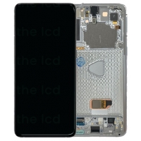 Ekranas Samsung G996 S21 Plus su lietimui jautriu stikliuku ir rėmeliu Phantom Silver originalus (service pack)