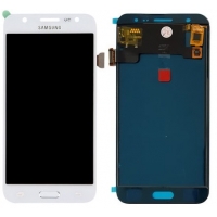 Ekranas Samsung J500 J5 su lietimui jautriu stikliuku White originalus (service pack)