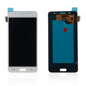 Ekranas Samsung J510F J5 (2016) su lietimui jautriu stikliuku White originalus (service pack)