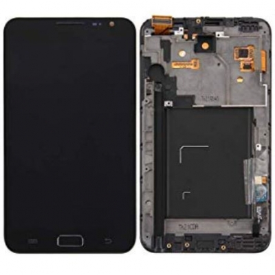Ekranas Samsung N7000 Note su lietimui jautriu stikliuku ir rėmeliu Black originalus (service pack) Ekranas Samsung N7000 Note su lietimui jautriu stikliuku ir rėmeliu Black originalus (service pack)