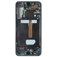 Ekranas Samsung S906 S22 Plus su lietimui jautriu stikliuku ir rėmeliu Graphite originalus (service pack)