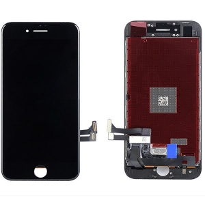 Ekranas skirtas iPhone 8 / SE 2020 / SE 2022 su lietimui jautriu stikliuku Black Premium