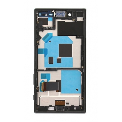 Ekranas Sony F5323 Xperia X Compact su lietimui jautriu stikliuku ir rėmeliu Black originalus (used Grade C) Ekranas Sony F5323 Xperia X Compact su lietimui jautriu stikliuku ir rėmeliu Black originalus (used Grade C)
