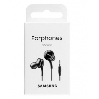 Laisvų rankų įranga Samsung (EO-IA500BBE) 3,5mm juoda originali su įpakavimu Laisvų rankų įranga Samsung (EO-IA500BBE) 3,5mm juoda originali su įpakavimu