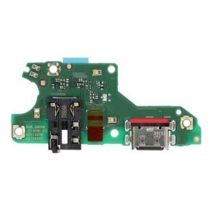 Lanksčioji jungtis Huawei P Smart 2021 įkrovimo kontakto su mikrofonu originali (service pack)