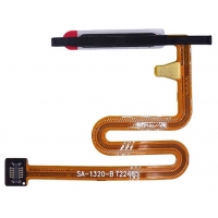 Lanksčioji jungtis Samsung A145 A14 4G su pirštų atspaudų jutikliu (fingerprint) Black originali (service pack)