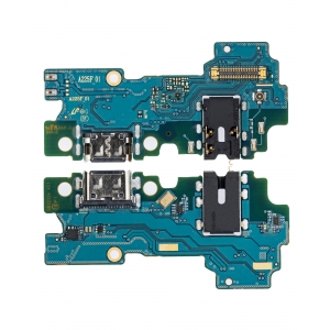 Lanksčioji jungtis Samsung A225 A22 su įkrovimo kontaktu, mikrofonu, ausinių lizdu originali (service pack)