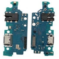 Lanksčioji jungtis Samsung A235 A23 4G su įkrovimo kontaktu, mikrofonu, ausinių lizdu originali (service pack)