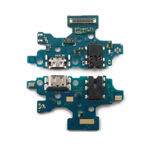 Lanksčioji jungtis Samsung A415 A41 2020 su įkrovimo kontaktu, mikrofonu, ausinių lizdu originali (service pack)