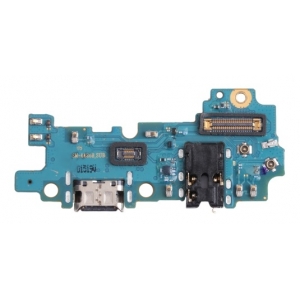 Lanksčioji jungtis Samsung A426 A42 5G 2021 su įkrovimo kontaktu, mikrofonu, ausinių lizdu originali (service pack)