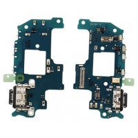 Lanksčioji jungtis Samsung A556 A55 5G su įkrovimo kontaktu, mikrofonu originali (service pack)