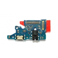 Lanksčioji jungtis Samsung A715 A71 2020 su įkrovimo kontaktu, mikrofonu, ausinių lizdu originali (service pack)
