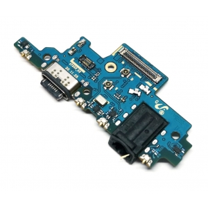 Lanksčioji jungtis Samsung A725 / A726 A72 4G / A72 5G su įkrovimo kontaktu, mikrofonu, ausinių lizdu originali (service pack)