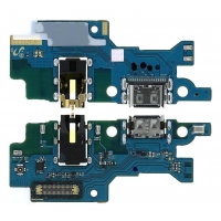 Lanksčioji jungtis Samsung M215 M21 / M307 M30S / M315 M31 su įkrovimo kontaktu, mikrofonu, ausinių lizdu originali (service pack)