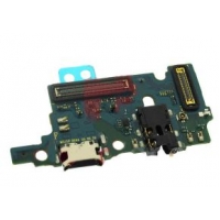 Lanksčioji jungtis Samsung M515 M51 2020 su įkrovimo kontaktu, mikrofonu, ausinių lizdu originali (service pack)