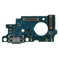 Lanksčioji jungtis Samsung M526 M52 2021 su įkrovimo kontaktu, mikrofonu originali (service pack)