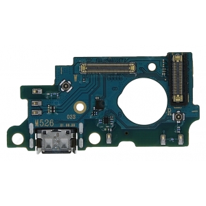 Lanksčioji jungtis Samsung M526 M52 2021 su įkrovimo kontaktu, mikrofonu originali (service pack)