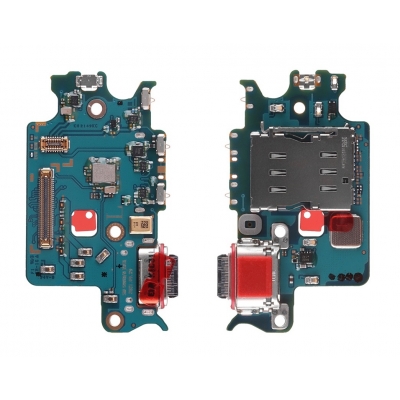 Lanksčioji jungtis Samsung S901 S22 su įkrovimo kontaktu, mikrofonu, SIM lizdu originali (service pack) Lanksčioji jungtis Samsung S901 S22 su įkrovimo kontaktu, mikrofonu, SIM lizdu originali (service pack)