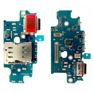 Lanksčioji jungtis Samsung S926 S24 Plus su įkrovimo kontaktu, mikrofonu, SIM lizdu originali (service pack)