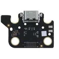 Lanksčioji jungtis Samsung T500 / T505 Tab A7 10.4 2020 su įkrovimo kontaktu, mikrofonu originali (service pack)