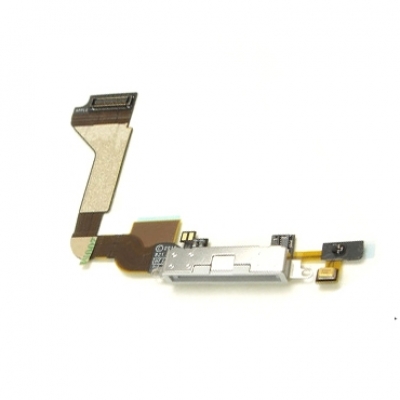 Lanksčioji jungtis skirta iPhone 4G įkrovimo kontakto balta Lanksčioji jungtis skirta iPhone 4G įkrovimo kontakto balta