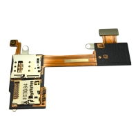 Lanksčioji jungtis Sony D2303 / D2303 / S50h Xperia M2 SIM ir microSD kortelei