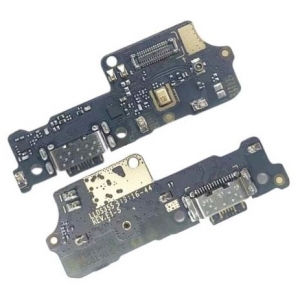 Lanksčioji jungtis Xiaomi Redmi 10C / Poco C40 su įkrovimo kontaktu ir mikrofonu (service pack)