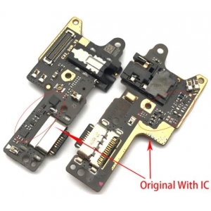 Lanksčioji jungtis Xiaomi Redmi 8 / 8A įkrovimo kontakto su mikrofonu