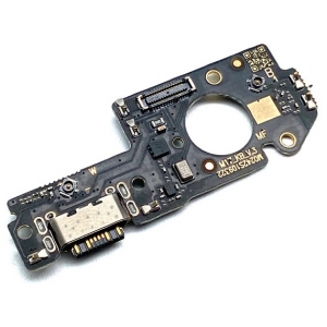 Lanksčioji jungtis Xiaomi Redmi Note 12 5G / Poco X5 5G įkrovimo kontakto su mikrofonu originalus (service pack)