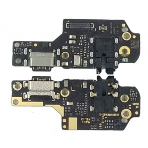 Lanksčioji jungtis Xiaomi Redmi Note 8 įkrovimo kontaktu ir mikrofonu (service pack)
