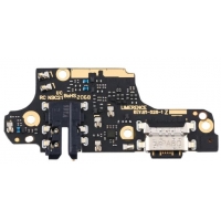 Lanksčioji jungtis Xiaomi Redmi Note 9S / Note 9 Pro su įkrovimo kontakto su mikrofonu originali (service pack)