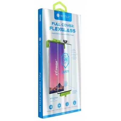 LCD apsauginis stikliukas Bestsuit Flexible Hybrid Glass 5D (Hot Bending) Samsung S928 S24 Ultra pritaikytas dėklui juodas LCD apsauginis stikliukas Bestsuit Flexible Hybrid Glass 5D (Hot Bending) Samsung S928 S24 Ultra pritaikytas dėklui juodas
