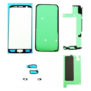 Lipdukų komplektas galiniam dangteliui Samsung G930 S7 originalus (service pack)