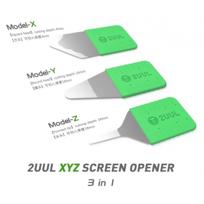 Metalinis įrankis telefonų ardymui 2UUL DA91 XYZ Screen Opener 3in1 Metalinis įrankis telefonų ardymui 2UUL DA91 XYZ Screen Opener 3in1