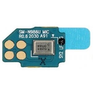 Mikrofonas PCB originalus Samsung N986 Note 20 Ultra (service pack)