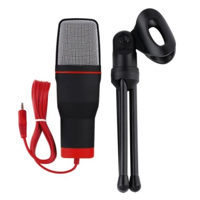 Mikrofonas VARR GAMING MICROPHONE MINI + TRIPOD juodas