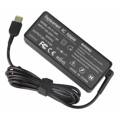 Nešiojamojo kompiuterio pakrovėjas LENOVO (19V 4.5A 90W) USB PIN Nešiojamojo kompiuterio pakrovėjas LENOVO (19V 4.5A 90W) USB PIN