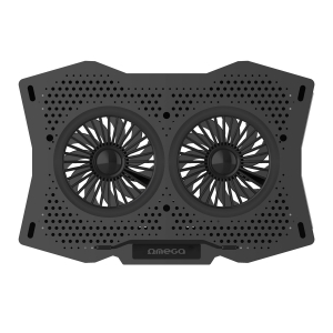 OMEGA LAPTOP COOLER PAD 2 FANS 1200 RPM