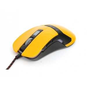Pelė VARR Gaming OM-270 laidinė, geltonos spalvos