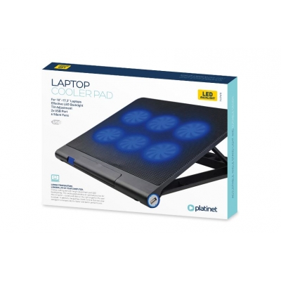 PLATINET LAPTOP COOLER PAD 6 FANS 1200 RPM PLATINET LAPTOP COOLER PAD 6 FANS 1200 RPM
