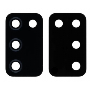 Samsung A03s A037 2021 kameros stikliukas Black originalus (service pack)