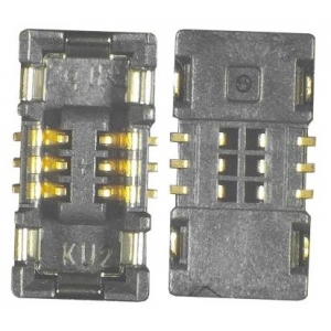 Samsung A125 / A225 / A325 / A326 / A336 / A415 / A426 / A515 / A525 / A526 / A536 / A715 / N970 / N975 / N986 Board connector BTB socket 2x3pin 3710-004515 (service pack)