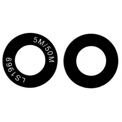 Samsung A145 A14 4G / A146 A14 5G kameros stikliukas Black (lens UltraWide) 1pcs (service pack)